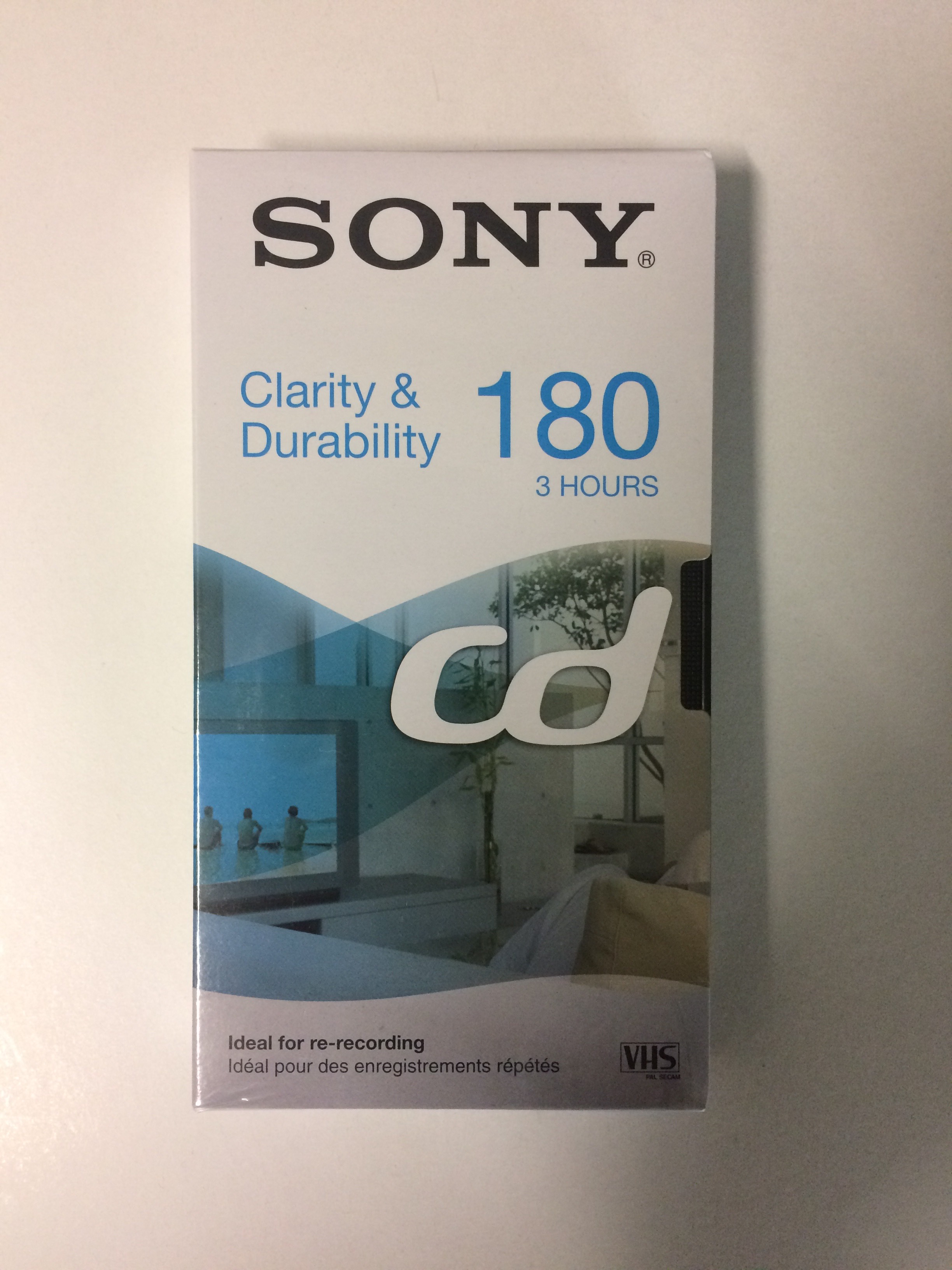 Videocassetta VHS Sony 180