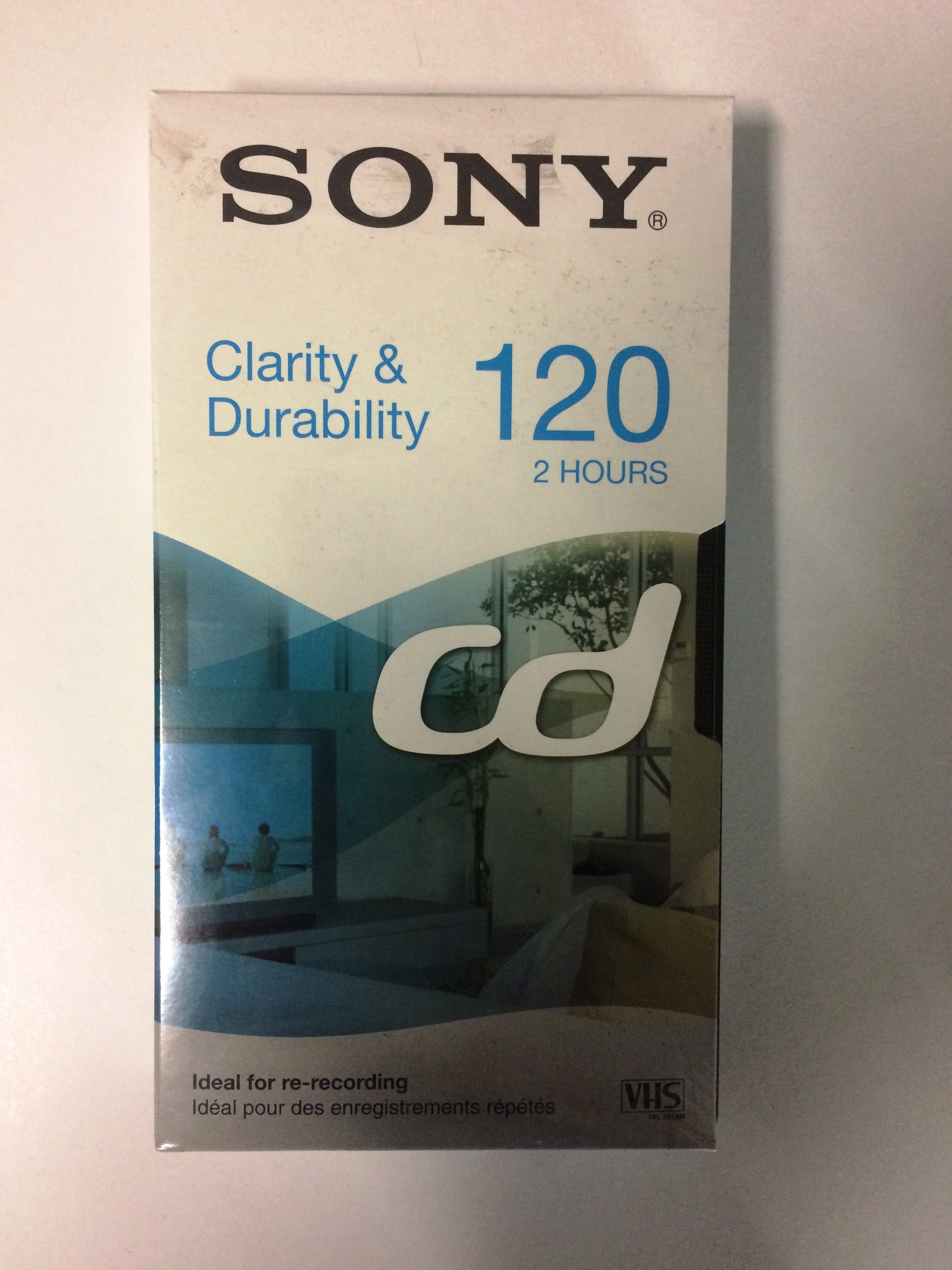 Videocassetta VHS Sony 120