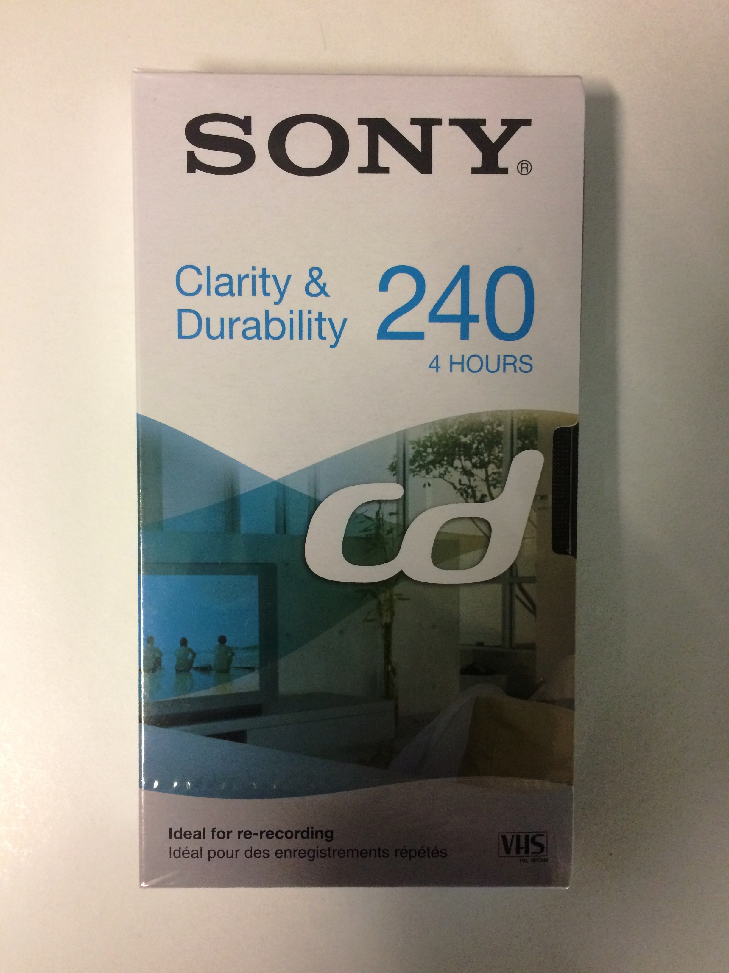 Videocassetta VHS Sony 240