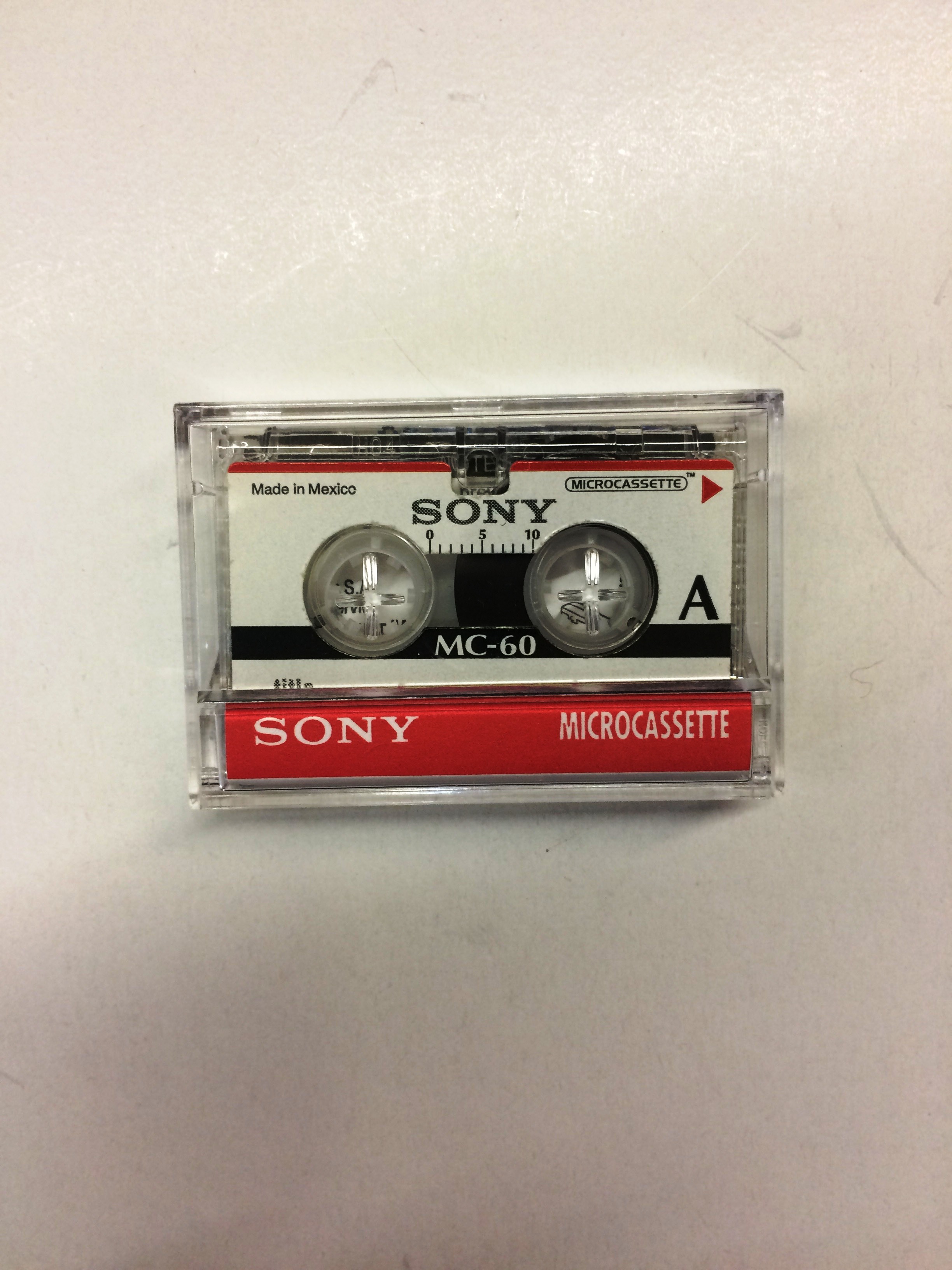 Sony MC60 Microcassetta